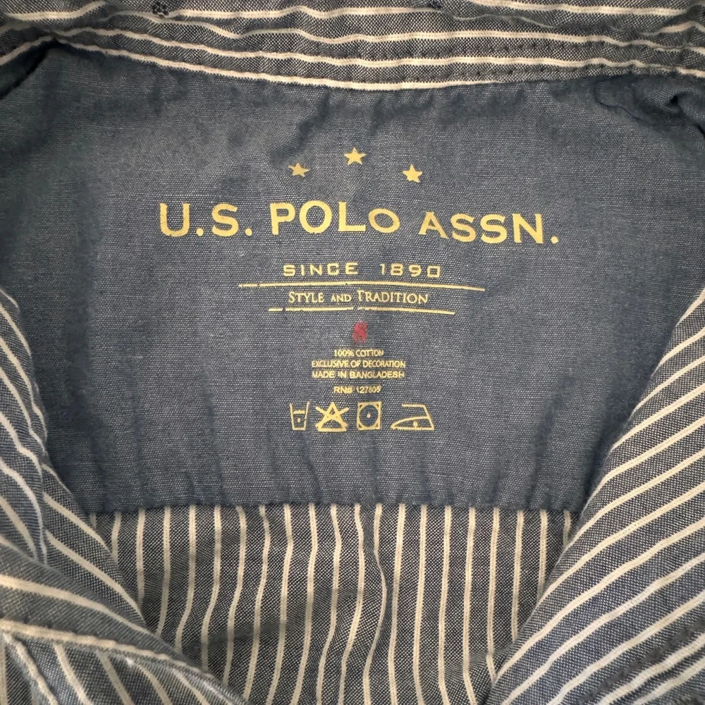 Boys U.S Polo ASSN Classic Dress Shirt Slim Fit Size 8